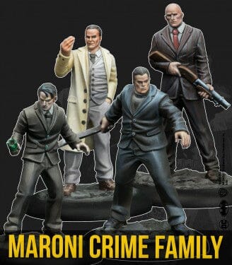 MARONI CRIME FAMILY Miniatures|Figurines Knight Models  | Multizone: Comics And Games