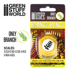 Miniature Punch ( Leaf Punch ) Hobby Product Green Stuff World Yellow Branch  | Multizone: Comics And Games