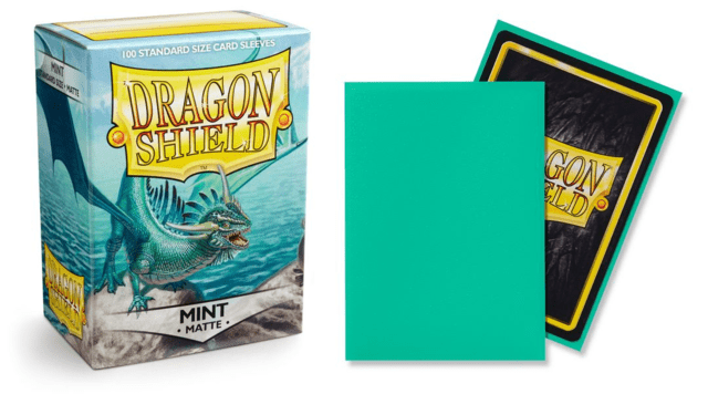 Matte Mint Dragon Shield Sleeves (100ct) Dragon Shield Multizone  | Multizone: Comics And Games