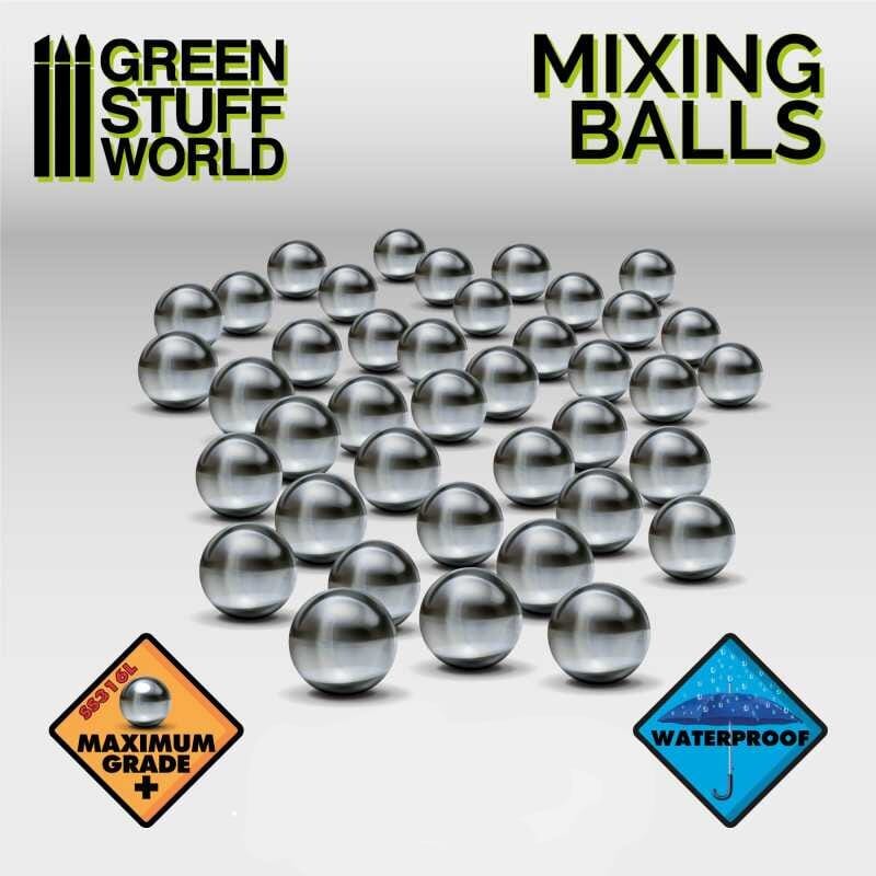 Mixing Beeds Hobby Product Green Stuff World 6.5mm x 40  | Multizone: Comics And Games
