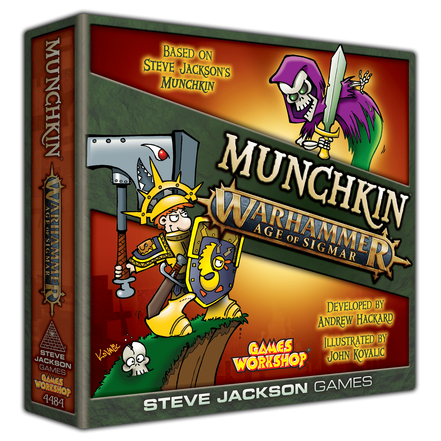 Munchkin Age of Sigmar Board game Multizone: Comics And Games  | Multizone: Comics And Games