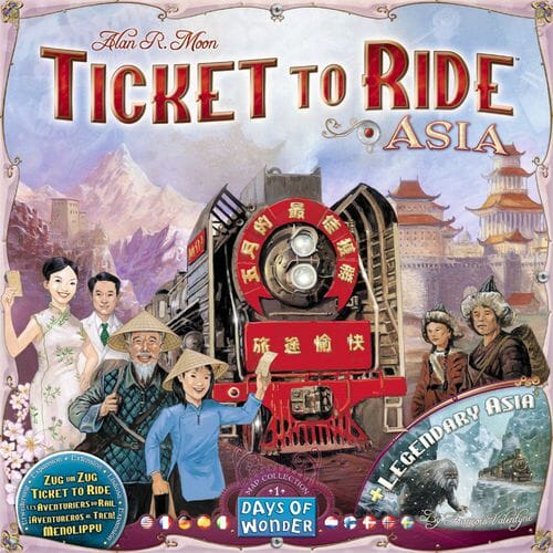 Ticket to ride: Asia + Legendary Asia Board game Multizone  | Multizone: Comics And Games