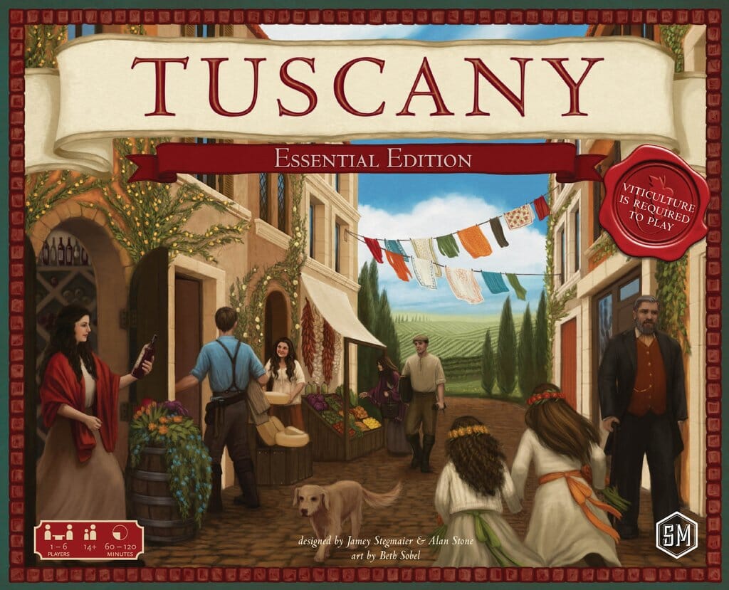 Tuscany essential Board Game Multizone  | Multizone: Comics And Games