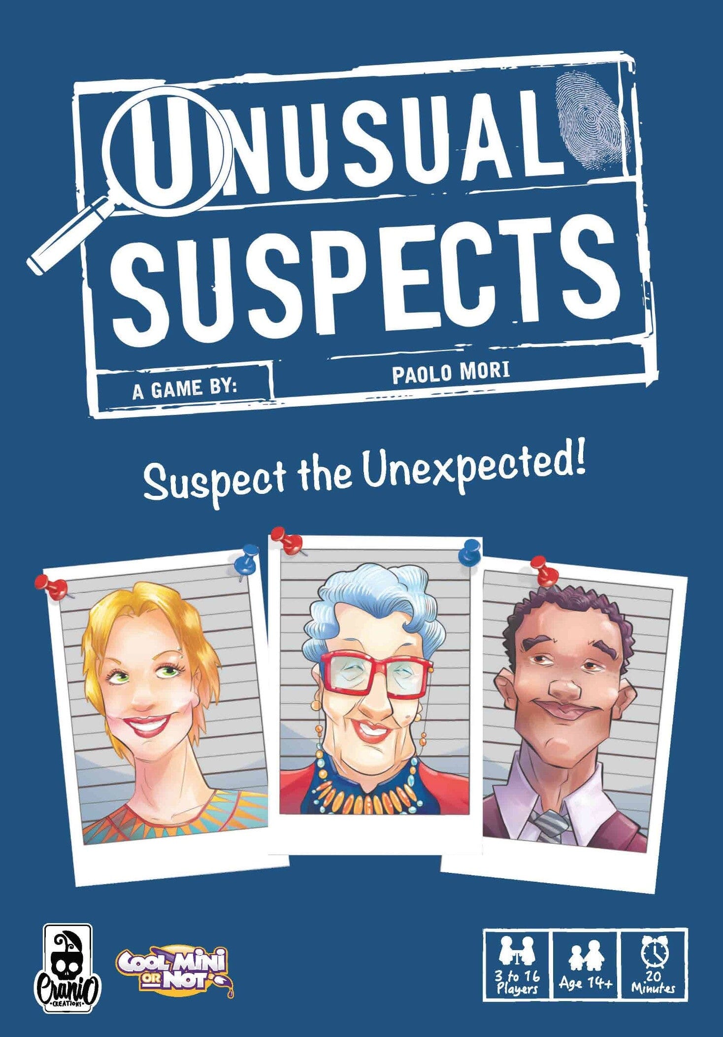 Unusual Suspects-Board Game-Multizone: Comics And Games | Multizone: Comics And Games