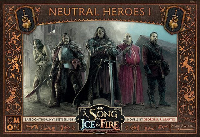 A Song of Ice & Fire: Neutral Heroes I Miniatures Multizone  | Multizone: Comics And Games