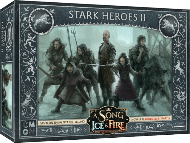 A Song of Ice & Fire: Stark Heroes II Miniatures Multizone  | Multizone: Comics And Games