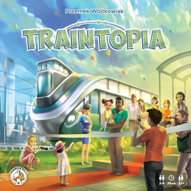 Traintopia Board game Board & Dice  | Multizone: Comics And Games
