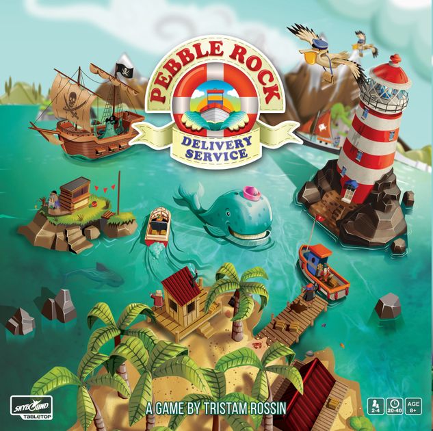 Pebble rock delivery service Board game Multizone: Comics And Games  | Multizone: Comics And Games