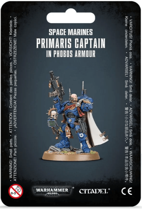 Primaris captain in Phobos Armour Miniatures|Figurines Games Workshop  | Multizone: Comics And Games