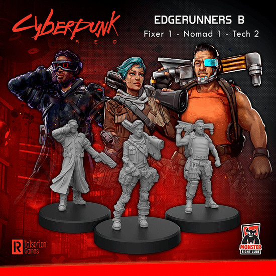 Cyberpunk Red Miniatures: Edgerunners Accessories|Accessoires Multizone: Comics And Games Edgerunners A  | Multizone: Comics And Games