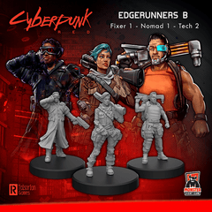 Cyberpunk Red Miniatures: Edgerunners Accessories|Accessoires Multizone: Comics And Games Edgerunners B  | Multizone: Comics And Games