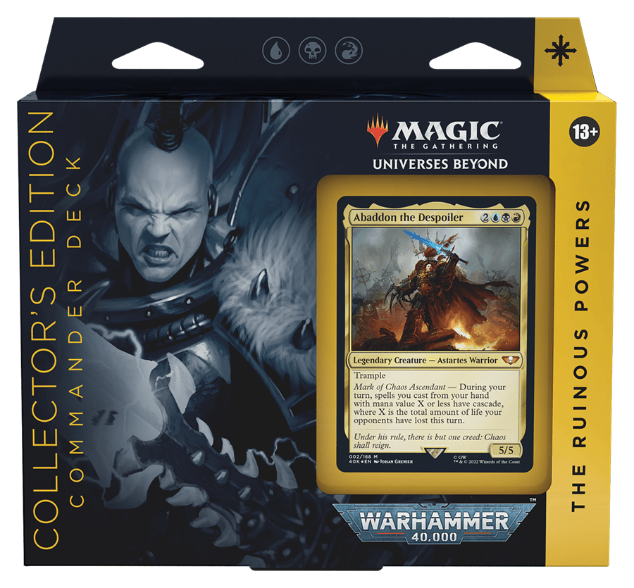 COLLECTOR'S EDITION Warhammer 40k commander decks (FULL FOIL) – Multizone: Comics And Games