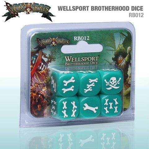 Rum & Bones: Wellsport Brotherhood DICE Board game Multizone  | Multizone: Comics And Games