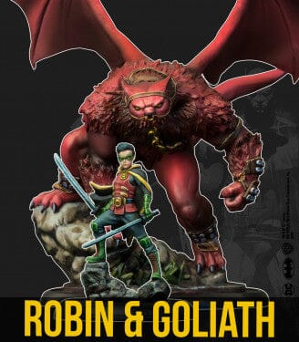 ROBIN & GOLIATH Batman Miniature Game Knight Models  | Multizone: Comics And Games