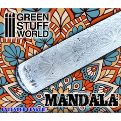 Textured Rolling Pins Brushes/Tools Green Stuff World Mandala  | Multizone: Comics And Games