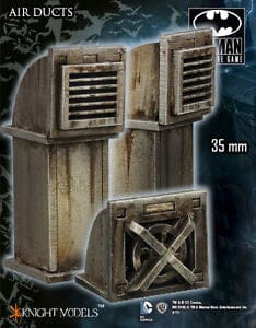Air Ducts: Scenery Miniature Game Terrain Knight Models  | Multizone: Comics And Games