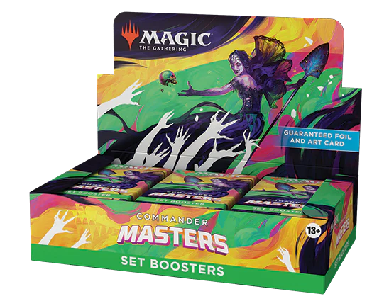 COMMANDER MASTERS: CMAS PREORDER Set Booster box | Multizone: Comics And Games