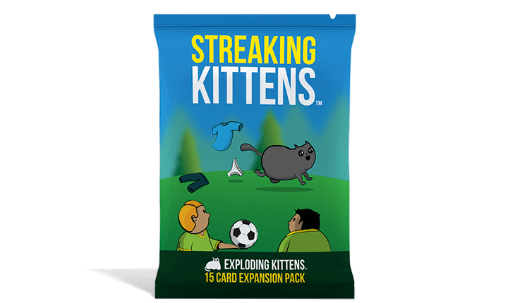 Exploding Kittens Expansion - Streaking Kittens card game Multizone  | Multizone: Comics And Games