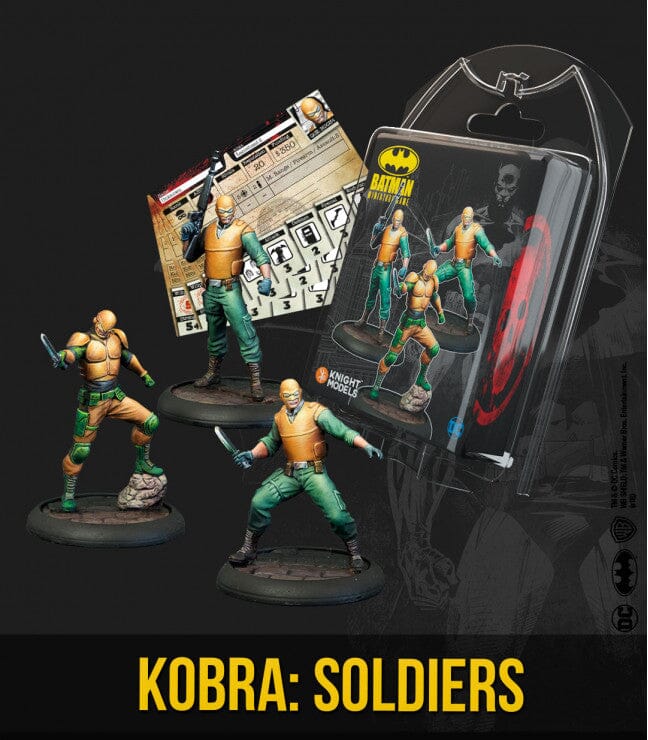 KOBRA SOLDIERS Miniatures|Figurines Knight Models  | Multizone: Comics And Games