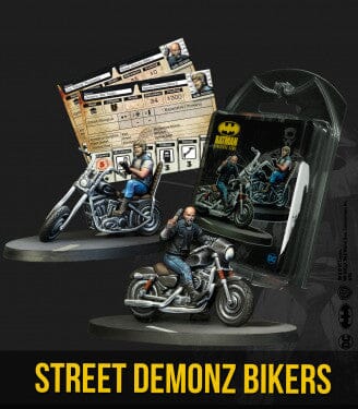 Street Demonz Bikers Miniatures|Figurines Knight Models  | Multizone: Comics And Games