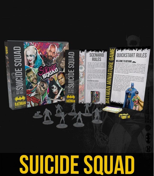 Suicide squad box Batman Miniature Game Knight Models  | Multizone: Comics And Games