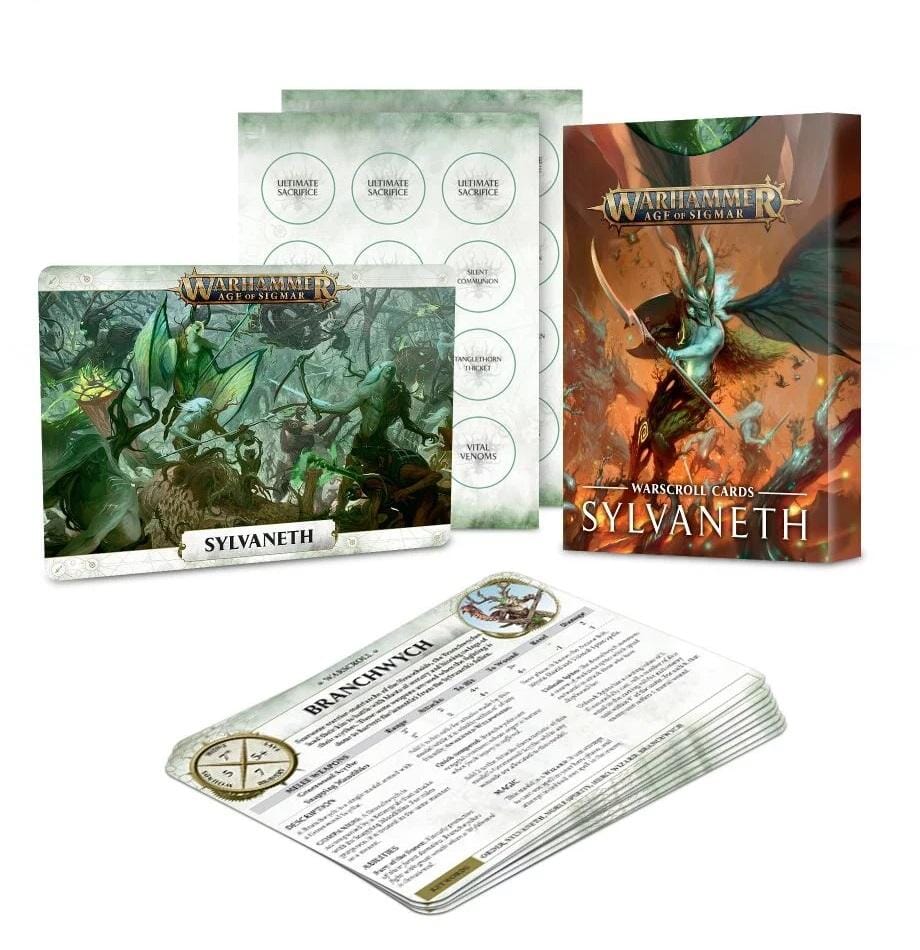 Warscroll Cards: Sylvaneth Accessories|Accessoires Games Workshop  | Multizone: Comics And Games