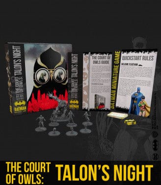 THE COURT OF OWLS: TALON'S NIGHT Batman Miniature Game Knight Models  | Multizone: Comics And Games