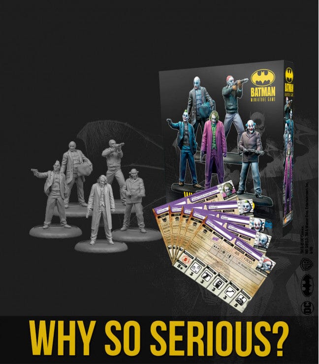 THE JOKER: WHY SO SERIOUS? Batman Miniature Game Knight Models  | Multizone: Comics And Games