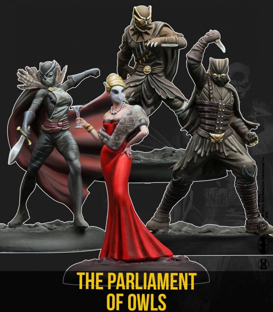 Parliament of owls Batman Miniature Game Knight Models  | Multizone: Comics And Games