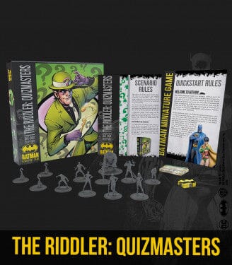 THE RIDDLER: QUIZMASTERS Batman Miniature Game Knight Models  | Multizone: Comics And Games