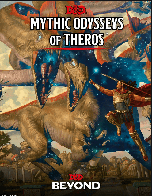 Mythic Odysee of Theros D&D 5e Multizone: Comics And Games Regular  | Multizone: Comics And Games