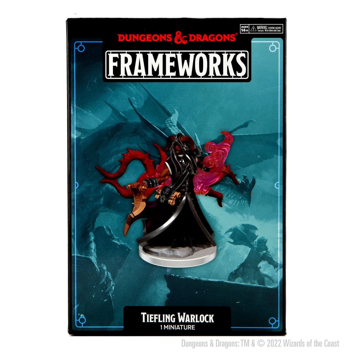 D&D Frameworks: Tiefling Warlock D&D WizKids  | Multizone: Comics And Games