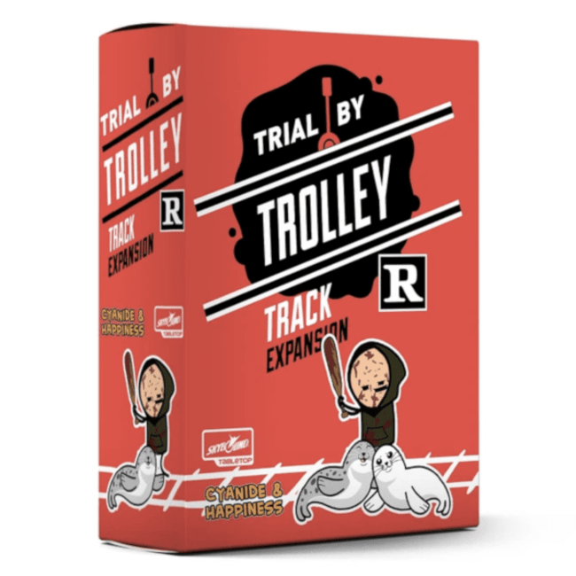 Expansions for Cyanide and Happiness: Trial by Trolley Board game Multizone: Comics And Games  | Multizone: Comics And Games