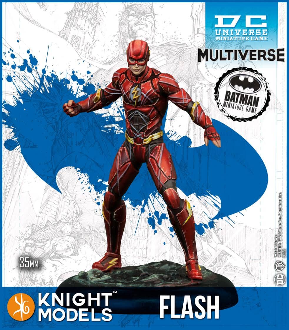 The Flash [Ezra Miller] Batman Miniature Game Knight Models  | Multizone: Comics And Games