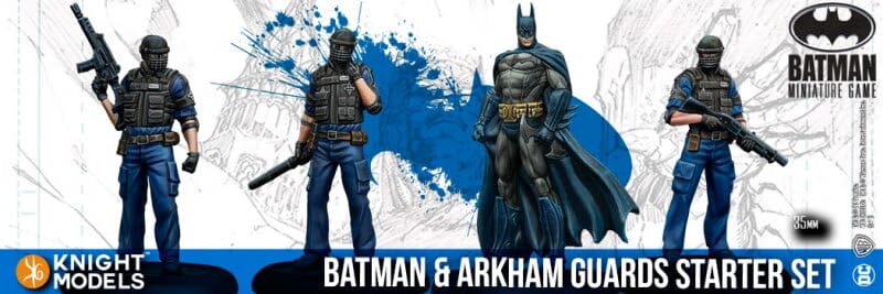 BATMAN & ARKHAM GUARDS Batman Miniature Game Knight Models  | Multizone: Comics And Games