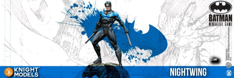 Nightwing (resin)-Batman Miniature Game-Multizone: Comics And Games | Multizone: Comics And Games