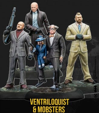 VENTRILOQUIST AND MOBSTERS Miniatures|Figurines Knight Models  | Multizone: Comics And Games