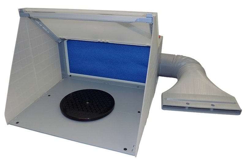 LED Portable Spray booth with Bonus Exhaust vent | Multizone: Comics And Games