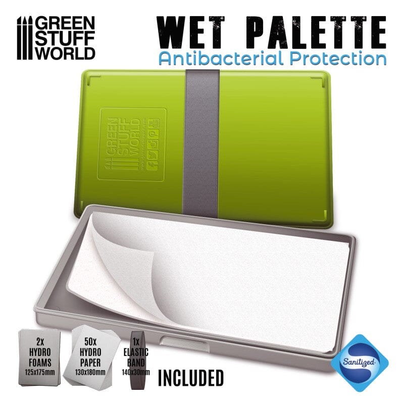 Green stuff world Wet Palette Accessories|Accessoires Green Stuff World  | Multizone: Comics And Games