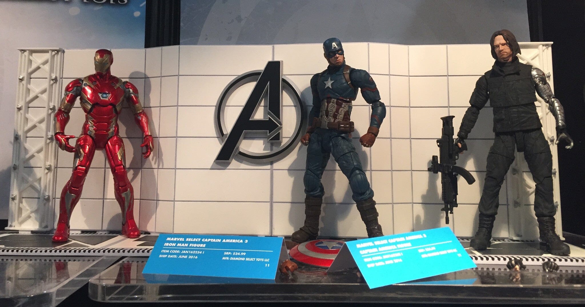 Action Figure (Marvel Select) Figurines Multizone Captain America  | Multizone: Comics And Games