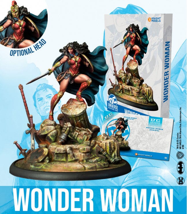 Wonder woman Batman Miniature Game Knight Models  | Multizone: Comics And Games